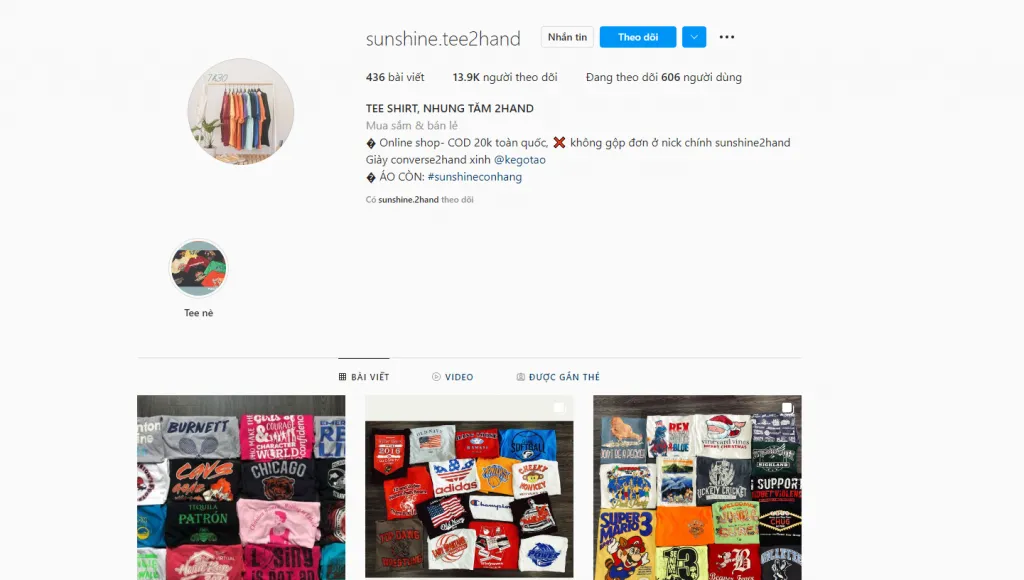 Kinh doanh đồ secondhand online tại nhà