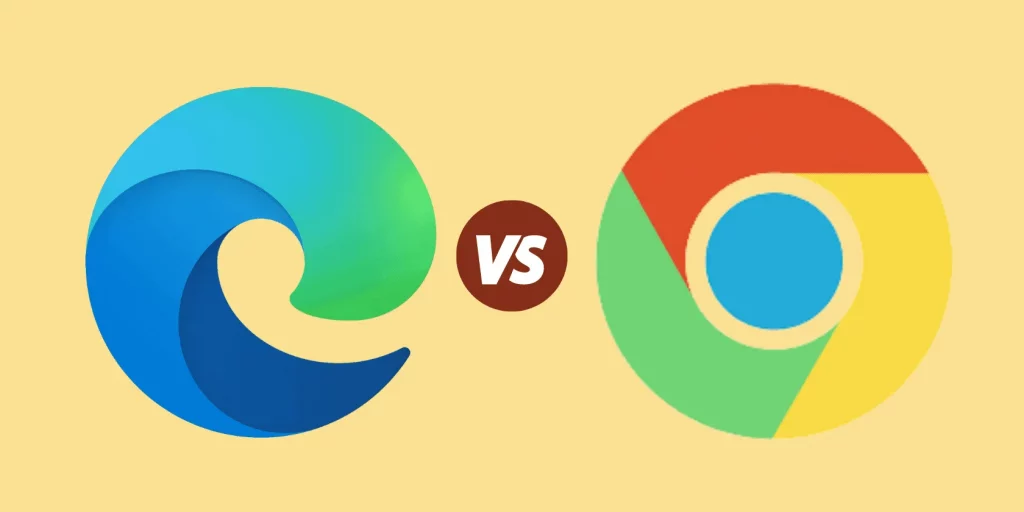 Google Chrome và Microsoft Edge đều dùng giao diện GUI