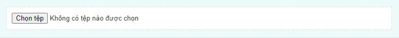 Input dạng file upload