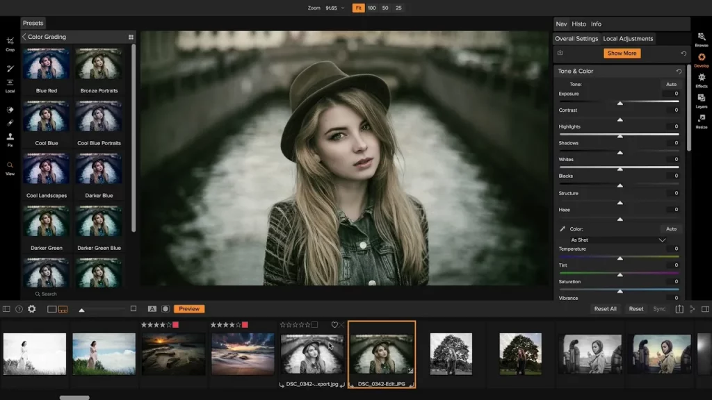 On1 Photo Raw có nhiều tính năng chỉnh sửa ảnh nâng cao