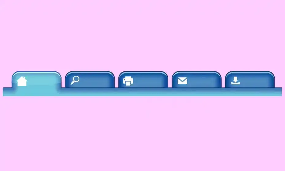 Tab là các hộp nhỏ hình chữ nhật có chứa biểu tượng đồ họa
