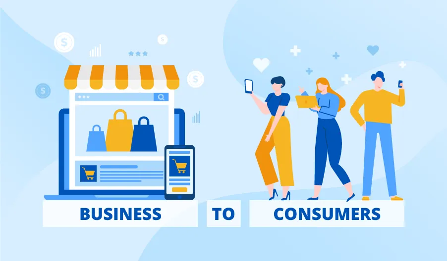Mô hình B2C hiện nay triển khai trên internet rất tốt