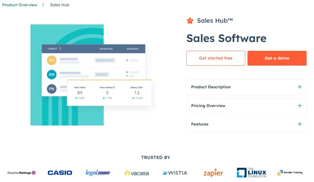 HubSpot Sales Hub