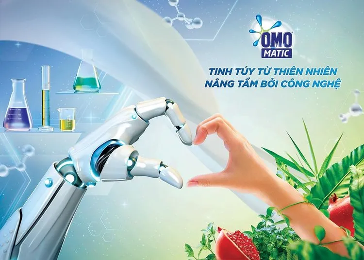 Với những Key Visual độc đáo, sáng tạo đã giúp Omo để lại dấu ấn trong lòng của khách hàng