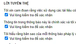 Chọn 3 ô này