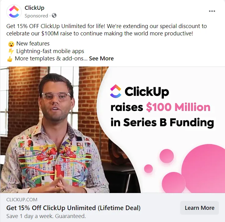 quang cao cua clickup