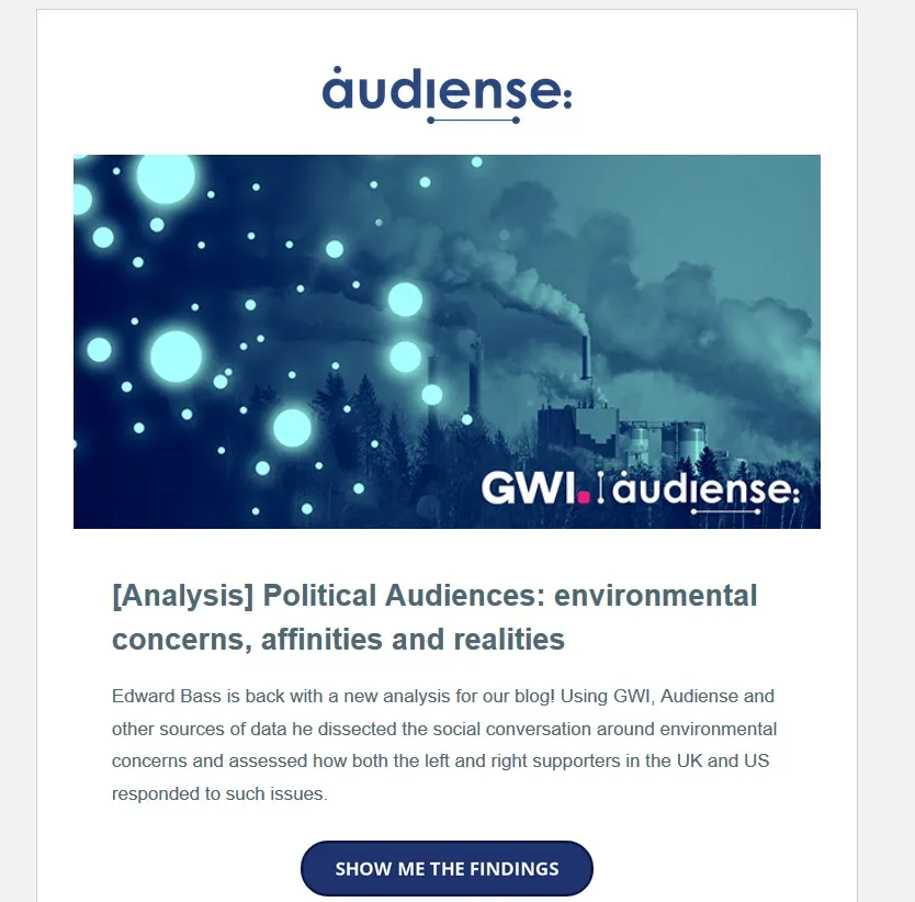 quang cao qua mail cua audiense
