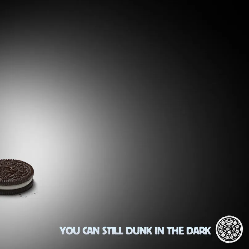 Ví dụ điển hình Real time trong Marketing của Oreo