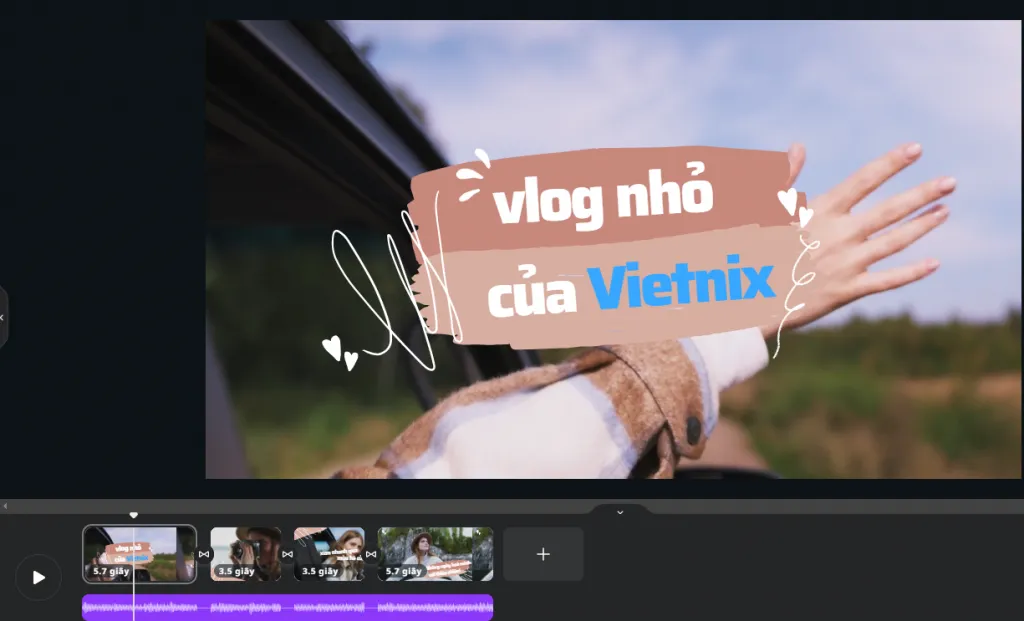 Chỉnh sửa video trên Canva