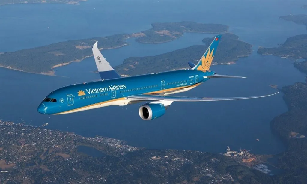 Nhận diện của máy bay Vietnam Airlines 