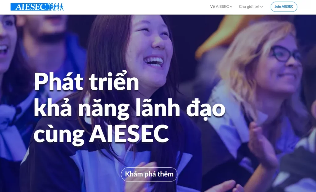 Đơn vị tài trợ cho sinh viên AIESEC