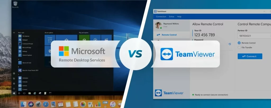 So sánh RDP và TeamViewer