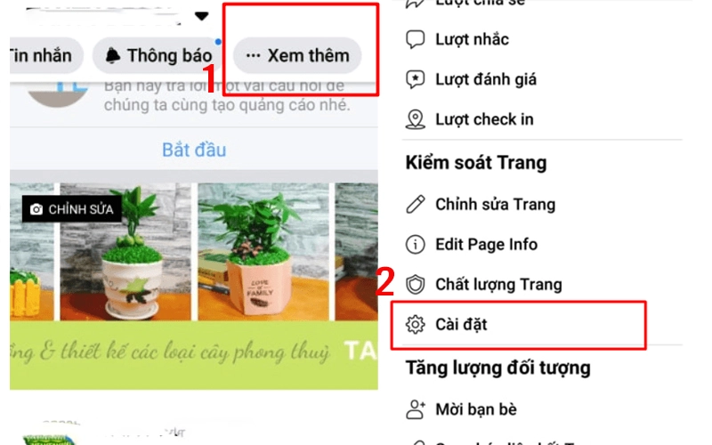 Thực hiện các bước thêm quản trị viên cho page theo hướng dẫn