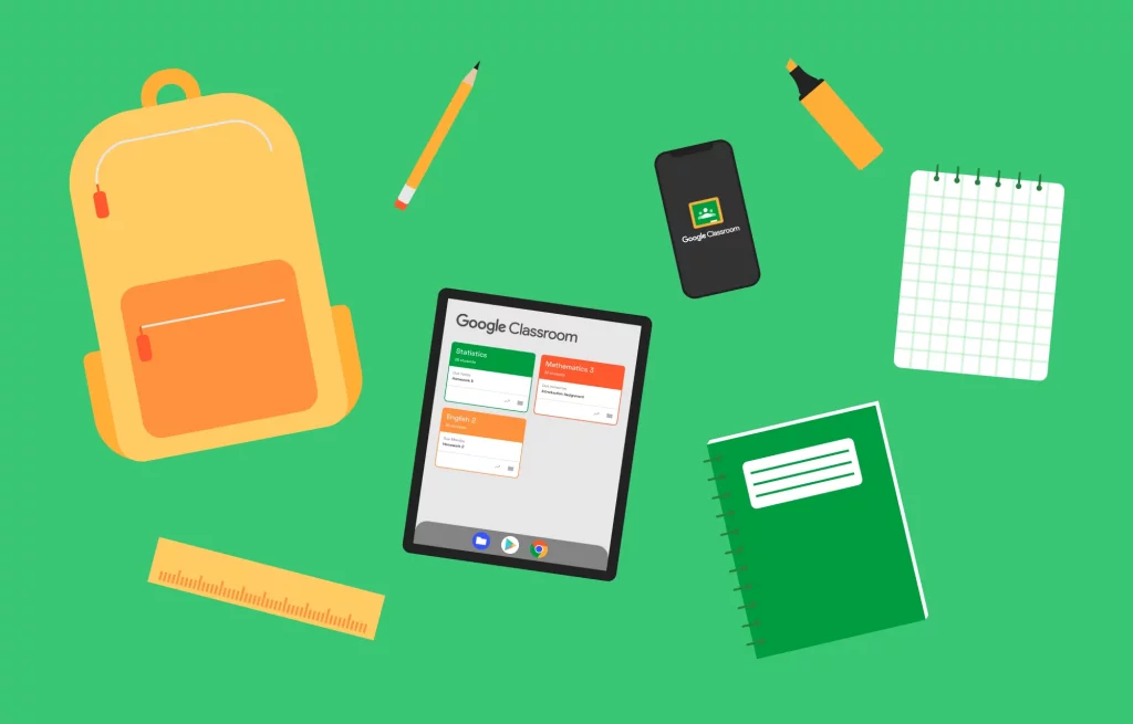 Các tính năng cơ bản của Google Classroom