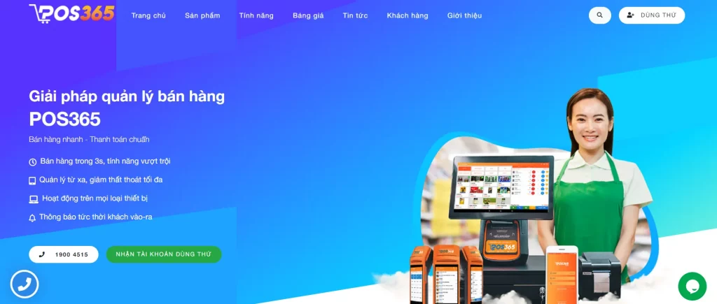 Phầm mềm quản lý bán hàng POS365