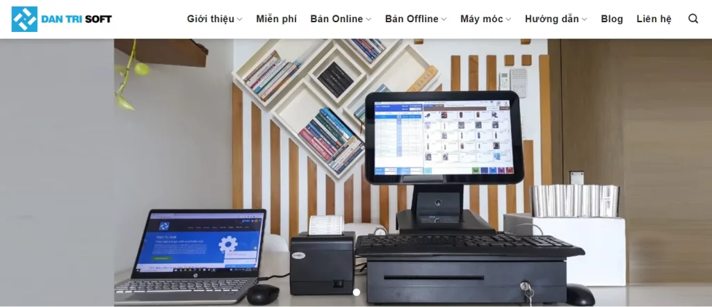 Phần mềm quản lý bán hàng miễn phí Dân Trí Soft