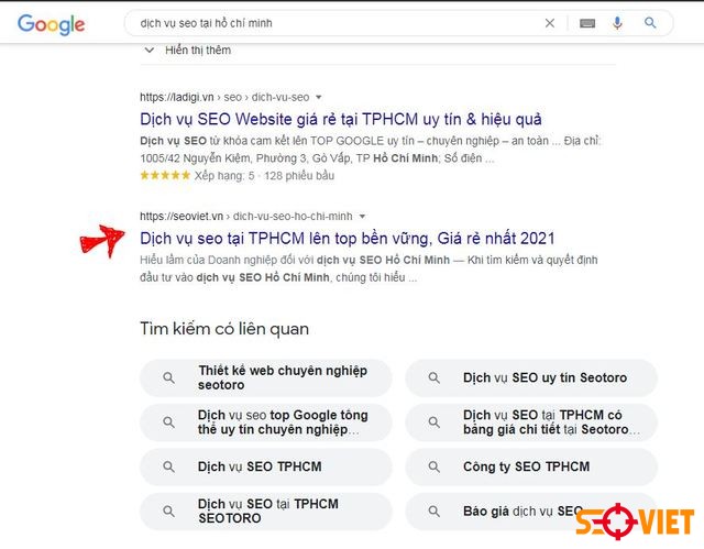 Dịch vụ Seo tại Hồ Chí Minh
